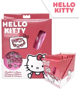 Obrazek Bransoletek z zawieszkami Hello Kitty 21 elementów HK50007