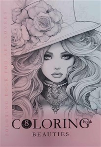 Obrazek Kolorowanka kreatywna A4 kapelusz