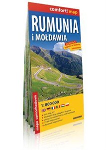 Obrazek Comfort!map Rumunia i Mołdawia 1:800 000 mapa