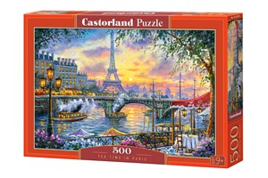 Obrazek Puzzle Tea Time in Paris 500 B-53018