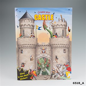 Obrazek ZESTAW Z NAKLEJKAMI CASTLE 6518A