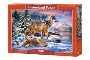 Obrazek Puzzle Wolfish Wonderland 500