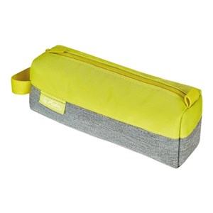 Bild von Piórnik kosmetyczka Quattro Grey Melange/lemon