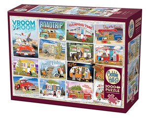 Obrazek Puzzle 2000 Brum Brum