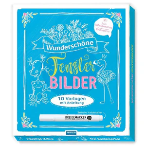 Obrazek TRÖTSCH WUNDERSCHÖNE FENSTERBILDER MIT KREIDEMARKER