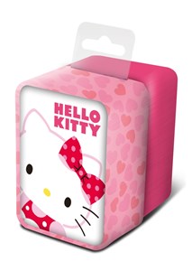 Bild von Zegarek analogowy z czerwonym paskiem w metalowym opakowniu Hello Kitty HK50030