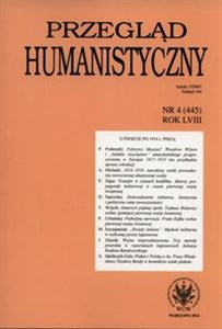 Obrazek Przegląd Humanistyczny 4/2014