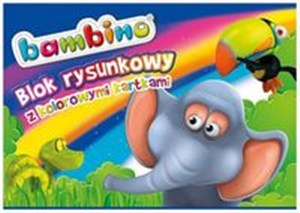 Bild von Blok rysunkowy z kolowymi kartkami A4 16 kartek Bambino