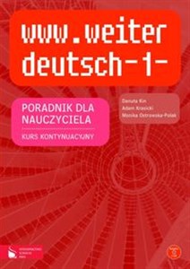 Obrazek www.weiter deutsch 1 Poradnik dla nauczyciela + CD Gimnazjum Kurs kontynuacyjny.