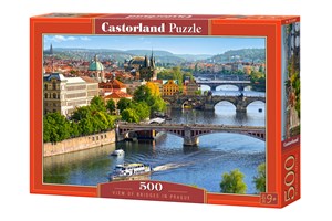Bild von Puzzle View of Bridges in Prague 500 B-53087