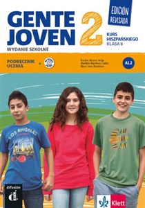 Obrazek Gente Joven 2 Edision Revisada Język hiszpańki 8 Podręcznik z płytą CD Szkoła podstawowa
