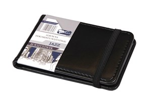 Obrazek Album na 20 wizytówek Jazz czarny