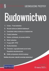 Obrazek Budownictwo - ujednolicone przepisy w.2023