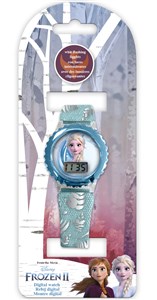 Bild von Zegarek cyfrowy z nylonowym paskiem i światełkami LED Frozen WD21175