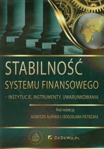 Obrazek Stabilność systemu finansowego instytucje, instrumenty, uwarunkowania