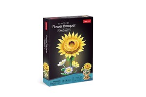 Obrazek Puzzle 3D Bukiet kwiatów Słoneczniki