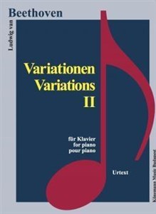 Bild von Beethoven. Variationen II fur Klavier