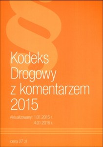 Bild von Kodeks drogowy z komentarzem 2015