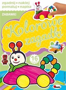 Obrazek Kolorowe zagadki Zabawki