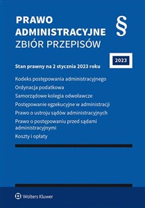 Bild von Prawo administracyjne. Zbiór przepisów