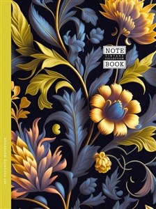 Obrazek Notatnik ozdobny 143x200/64K kratka TW Flora FRESH