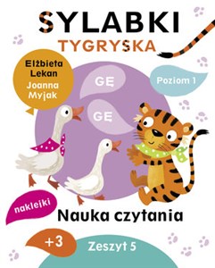 Obrazek Sylabki Tygryska. Nauka czytania Poziom 3. Zeszyt 5