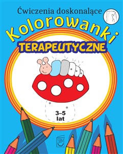 Obrazek Ćwiczenia doskonalące Kolorowanki terapeutyczne