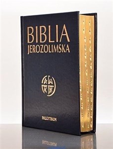 Obrazek Biblia Jerozolimska-ekoprawa, peginatory, złocenia