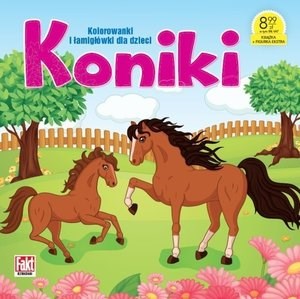 Bild von Kolorowanki i łamigłówki dla dzieci. Koniki