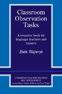 Bild von Classroom Observation Tasks