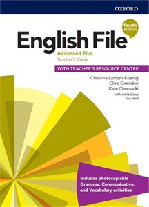 Bild von English File 4th edition Advanced Plus Teacher's Guide + Teacher's Resource Centre