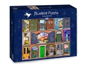 Obrazek Puzzle 2000 Drzwi do USA