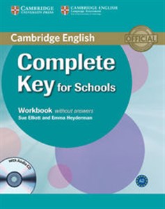 Obrazek Complete Key for Schools Workbook without answers with CD