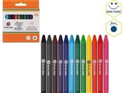 Pokaż szczegóły dla Kredki świecowe w pudełku 12szt. Książka : Kredki świ...