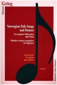 Obrazek Grieg. Norwegian Folk Songs and Dances for piano