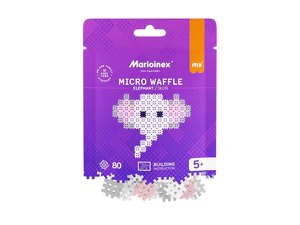 Obrazek Micro Waffle 80 elementów Słoń