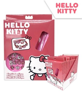 Obrazek Bansoleteki z zawieszkami Hello Kitty 21 elementów HK50090