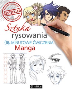 Obrazek Sztuka rysowania Manga 15-minutowe ćwiczenia