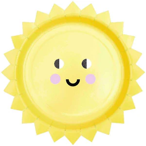 Obrazek PAPPTELLER SONNE, FSC MIX