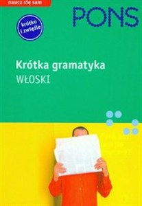 Obrazek Pons krótka gramatyka włoski