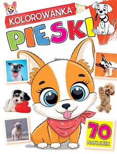 Bild von Kolorowanka Pieski