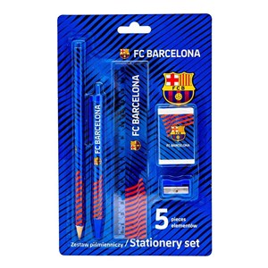 Obrazek Zestaw piśmienniczy 5el FC Barcelona ASTRA