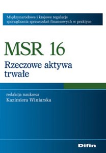 Obrazek MSR 16 Rzeczowe aktywa trwałe