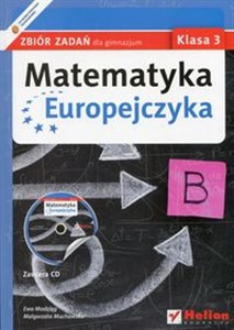 Obrazek Matematyka Europejczyka 3 Zbiór zadań z płytą CD