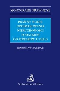 Bild von Prawny model opodatkowania nieruchomości podatkiem od towarów i usług