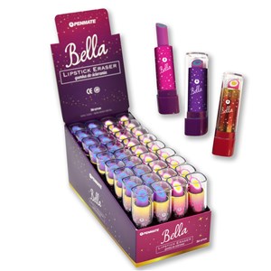 Obrazek Gumka do ścierania szminka Bella (36szt) PENMATE
