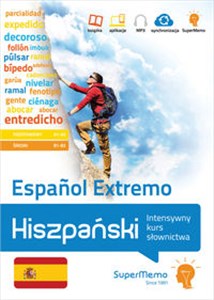 Obrazek Hiszpański Espanol Extremo. Intensywny kurs słownictwa (poziom podstawowy A1-A2 i średni B1-B2) Intensywny kurs słownictwa (poziom podstawowy A1-A2 i średni B1-B2)