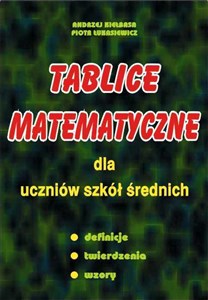 Bild von Tablice matematyczne dla uczniów szk. śr. Kiełbasa