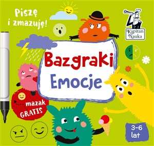 Bild von Bazgraki Emocje 3-6 lat Kapitan Nauka