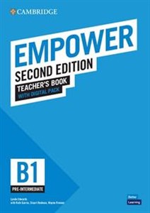 Obrazek Empower Pre-intermediate/B1 Teacher's Book with Digital Pack